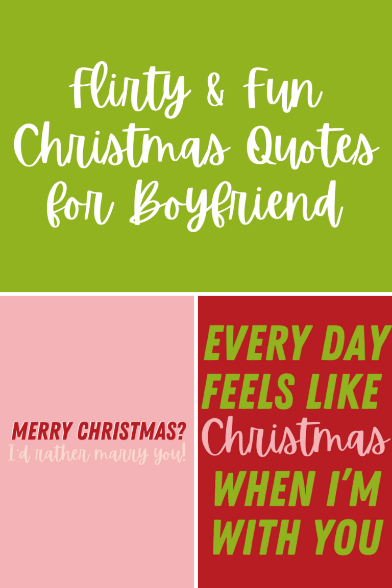 43 Flirty & Fun Christmas Quotes for Boyfriend Darling Quote