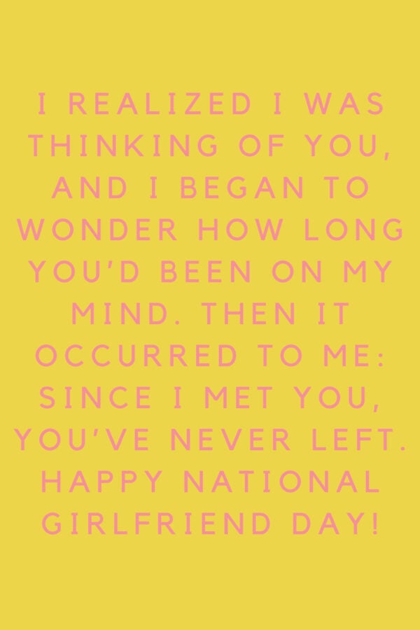 national girlfriend day quotes