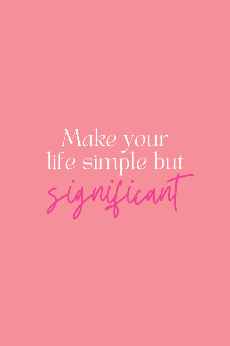 Simple Life Quotes Homecare24