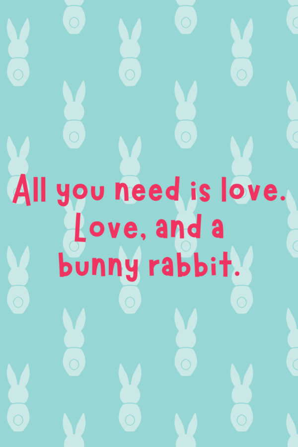 87 "Hoppy" Bunny Quotes + Captions for Instagram Darling Quote