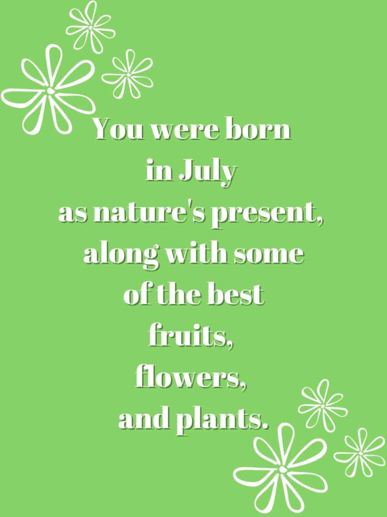 37 Sparkling July Birthday Quotes Darling Quote