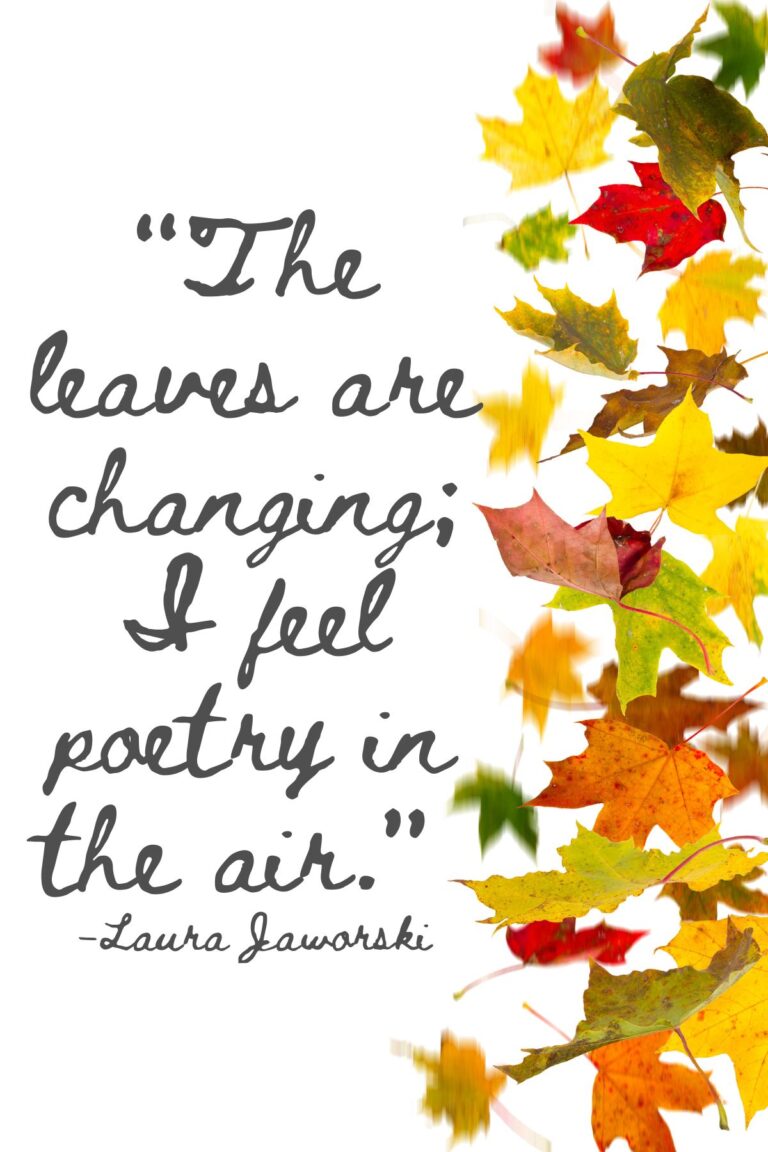 73 Lovely Leaf Quotes For Fall Darling Quote