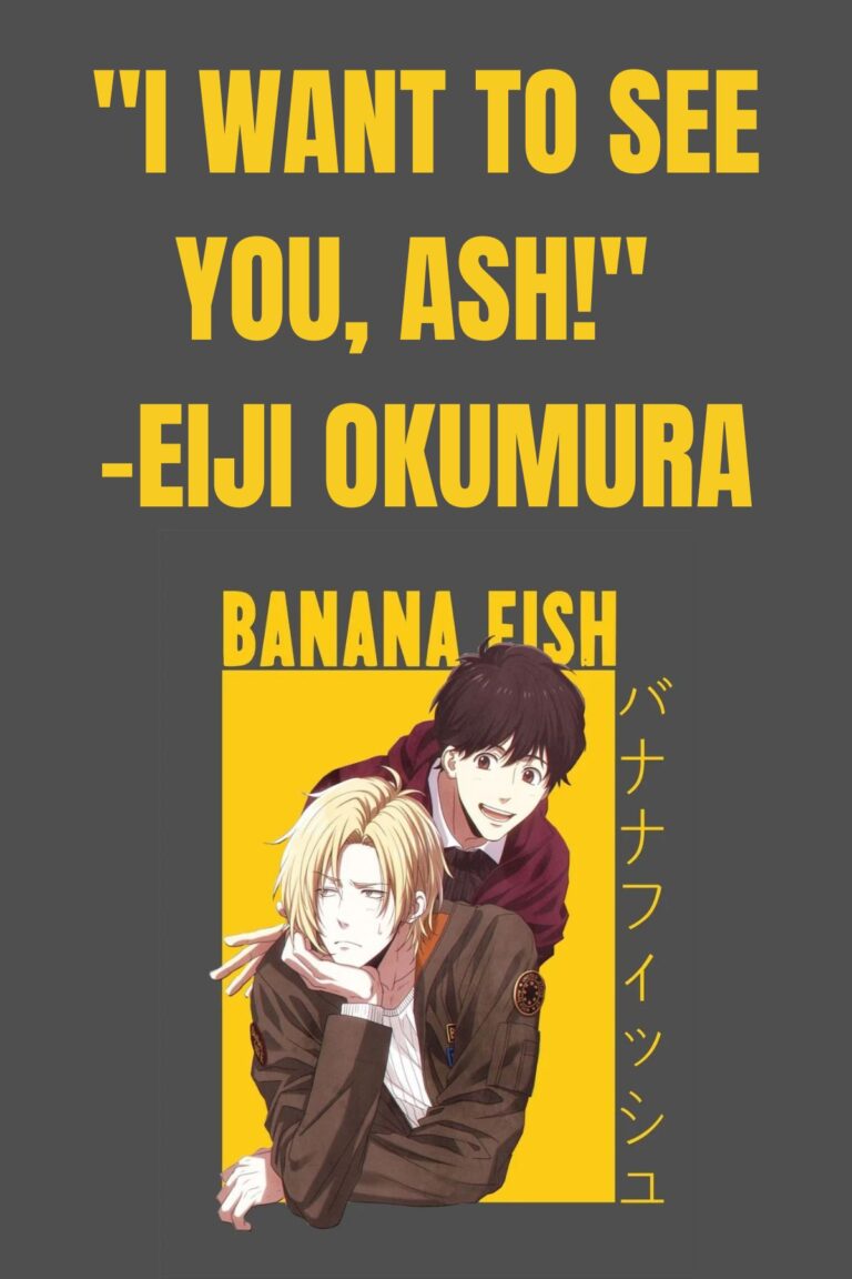 81 Banana Fish Quotes For Power Love & Living Darling Quote