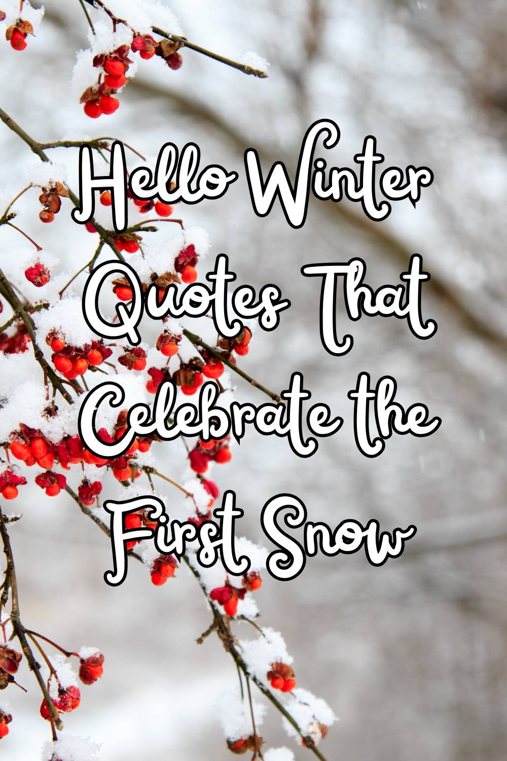 hello winter quotes